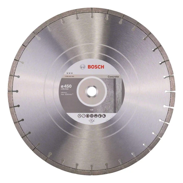 Elmas Kesme Disk BFConcr 450*25,40/&40MM ürün görseli 1