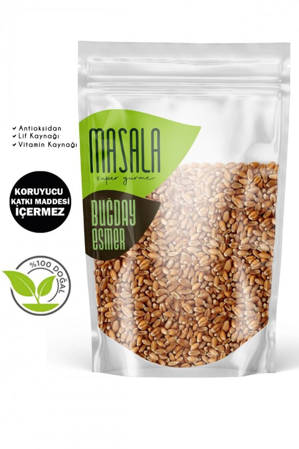Esmer Buğday 750 gr.  (Menşei Türkiye) Hediklik - Diş Buğdayı ürün görseli 1