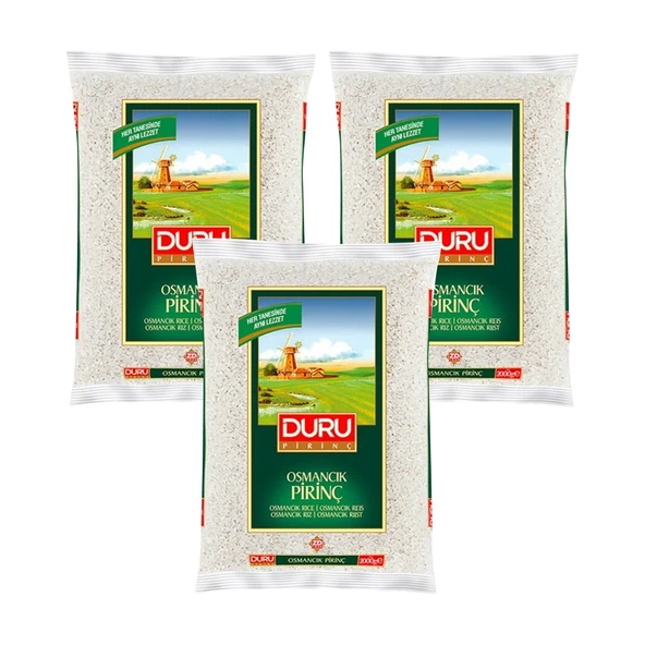 Duru Osmancık Pirinç 2 kg x 3 Adet ürün görseli 1