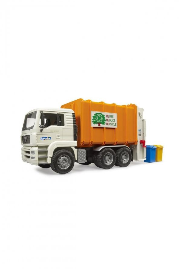 Bruder Man Tga Çöp Kamyonu Br02772 - Resim 3
