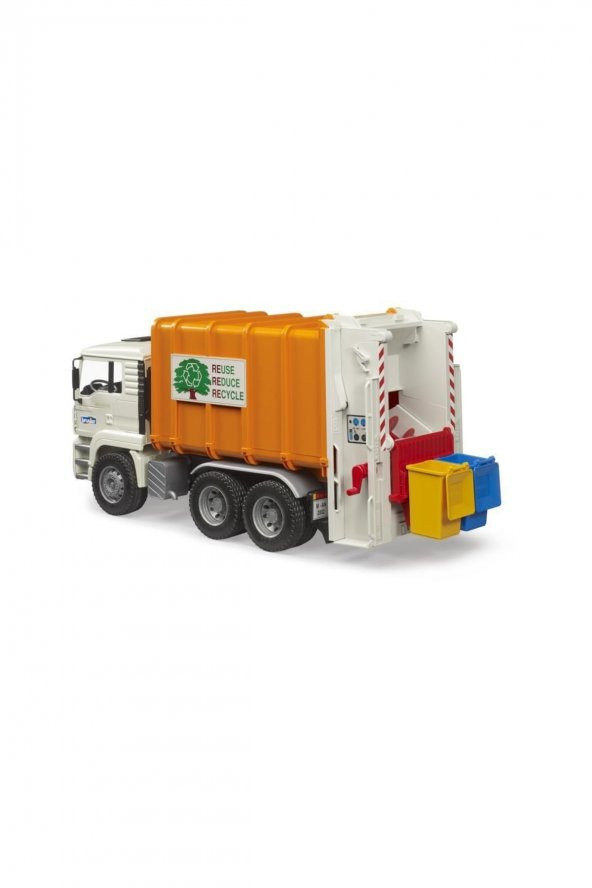 Bruder Man Tga Çöp Kamyonu Br02772 - Resim 4