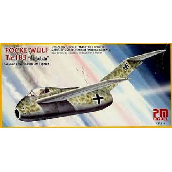 PM Model 213 1/72 Focke Wulf Ta-183 Huckebein Jet Avcı Uçağı Demonte Plastik Maketi ürün görseli 1
