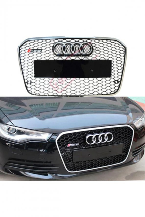 Audi A6 Rs6 Ön Panjur Izgara 2012 - 2014 C7 ürün görseli 1