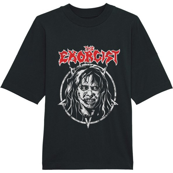 The Exorcist Metal Korkunçlu Karı Unisex Oversize Tişört ürün görseli 1