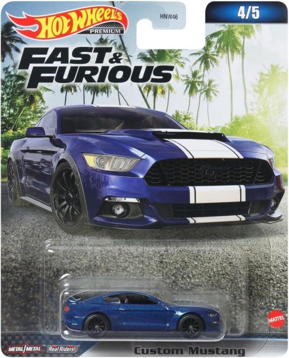 Hot Wheels Fast & Furious Premium Custom Mustang HNW51 ürün görseli 1