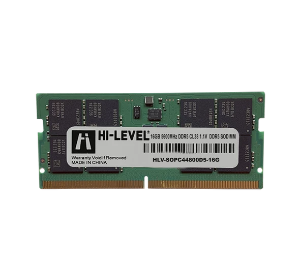 16GB DDR5 5600MHZ SODIMM 1.1 HLV-SOPC44800D5-16G ürün görseli 1