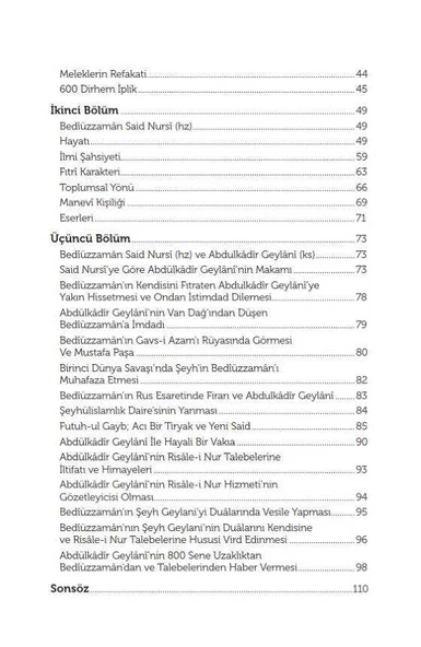 Abdülkadir Geylani ve Bediüzzaman Said Nursi - Resim 6