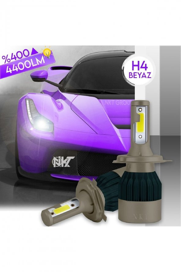 Fiorino Bipper Nemoh4 Uzun Kısa Xenon Led Şimşek Etkili Beyaz ürün görseli 1