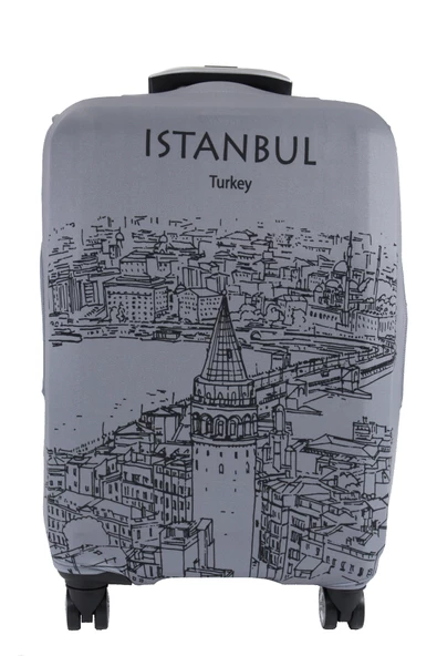 (My#80 Galata Karakalem) VALİZ İÇİN KILIF ürün görseli 1