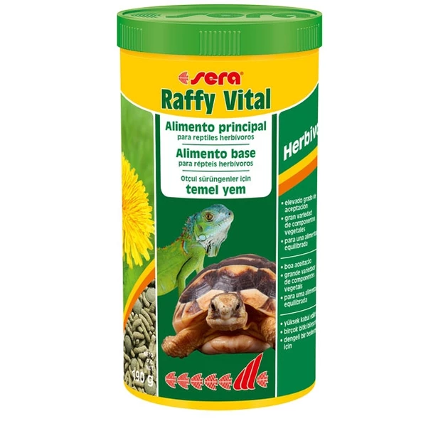 Sera Raffy Vital İguana Yemi Bitkisel ürün görseli 1