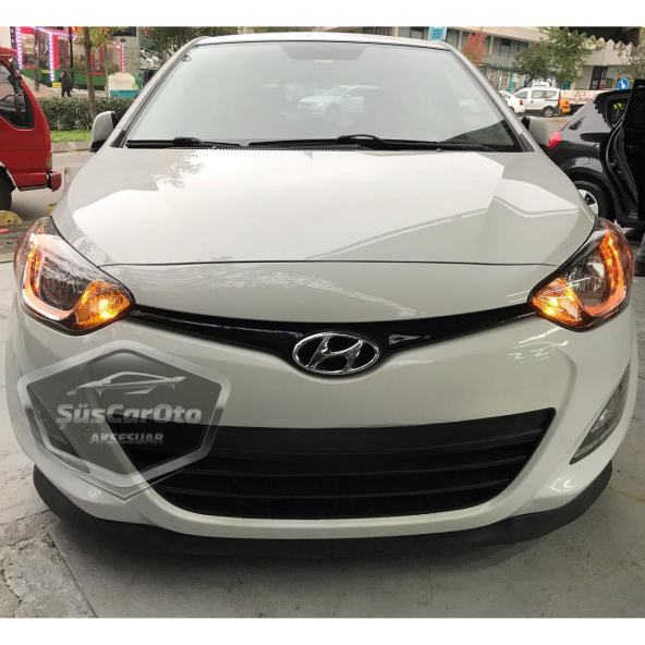 Hyundai İ20 2008-2014 Uyumlu Üniversal Astra H lip Esnek Ön Lip 2 Parça Tampon Altı Dil Karlık Ön Ek ürün görseli 1