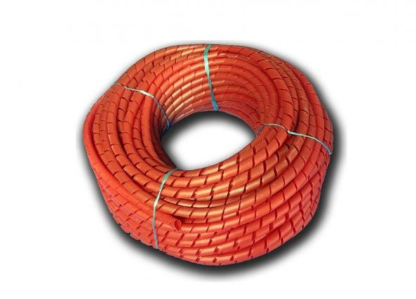 5 Metre Kablo Toplama Spirali Kırmızı(8mm) ürün görseli 1