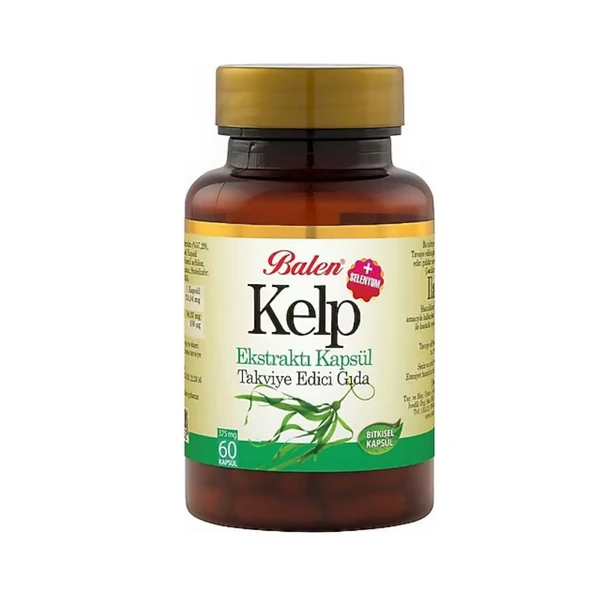 2 Adet x Balen Kelp Yosunu Ekstraktı & Selenyum 60 Kapsül ürün görseli 1