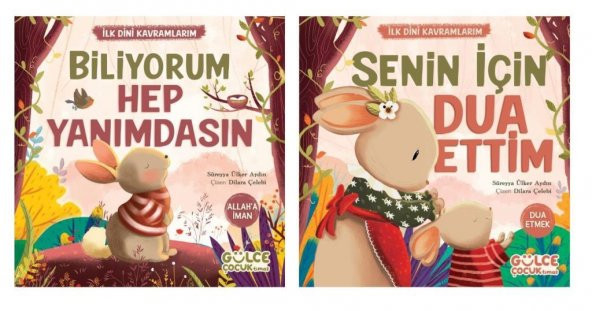 İlk Dini Kavramlarım Dua Etme + Allaha İman (2 Kitap) ürün görseli 1