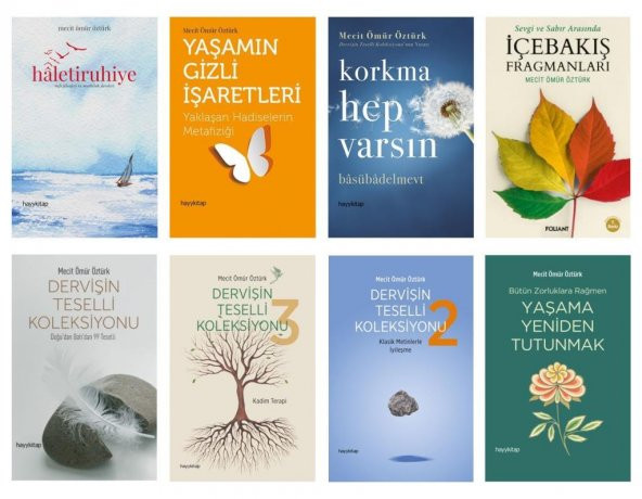 Mecit Ömür Öztürk Dervişin Teselli Koleksiyonu Seti (8 Kitap) ürün görseli 1