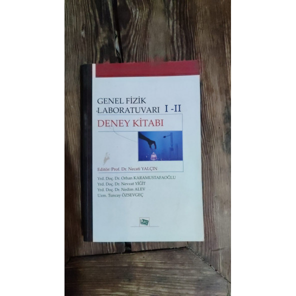 Genel Fizik Laboratuvarı 1-2 Deney Kitabı Necati Yalçın ürün görseli 1