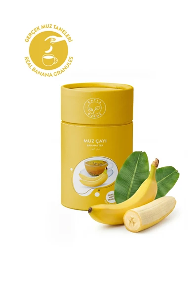 Kayla Gurme Muz Çayı - Muz Taneli - Silindir Karton Kutu 175 Gr. ürün görseli 1