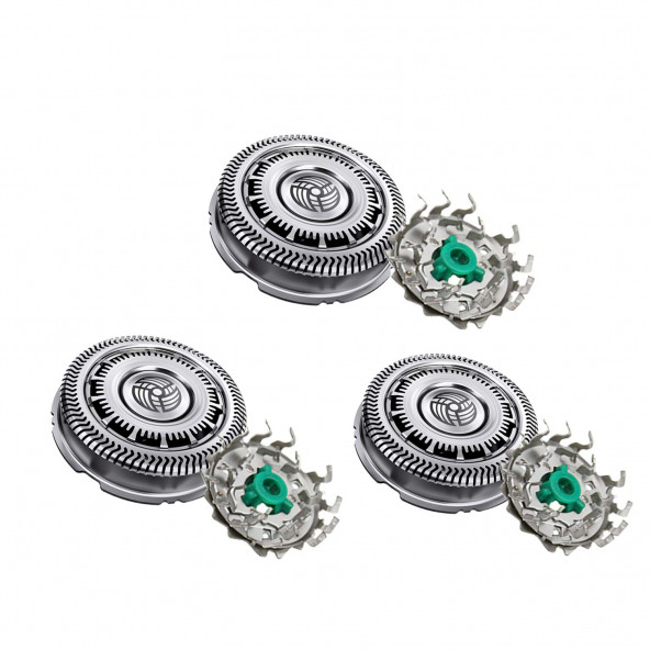 valkrone  philips SH90/50S 9000 serisi: S9090,S9031,S9111,S9151,S9152,S9181,S9311,S9321,S9511,S9512 Bıçak Ve Başlık ürün görseli 1