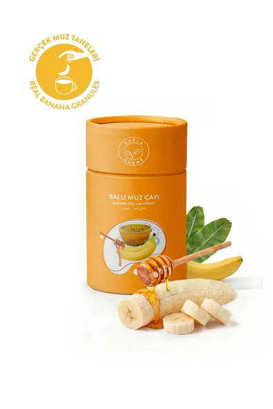 Kayla Gurme Ballı Muz Çayı - Gerçek Muz Meyve Taneli Çay - 175 g ürün görseli 1