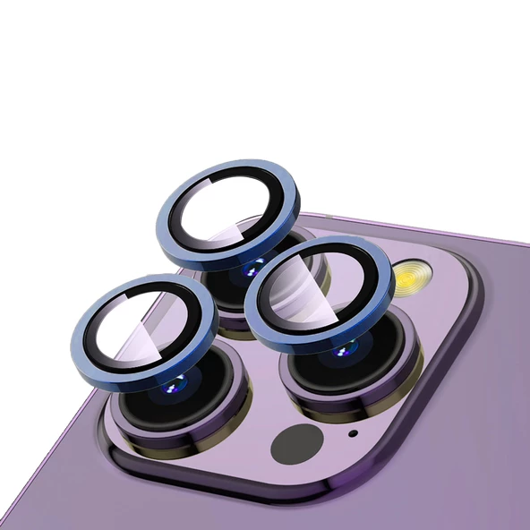 iPhone 15 Pro Max CL-12 Premium Safir Kamera Lens Koruyucu ürün görseli 1