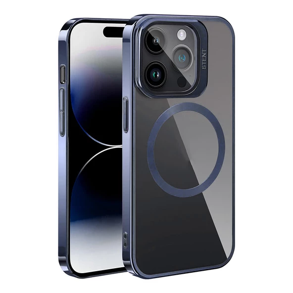iPhone 15 Pro Kılıf Magsafe Wireless Şarj Özellikli Standlı Klon Kapak Kılıf ürün görseli 1
