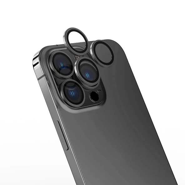 iPhone 15 Pro Max  CL-13 Kamera Lens Koruyucu - Resim 7