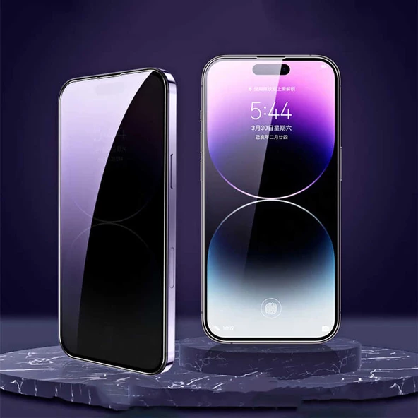 iPhone 15 Plus Kor Privacy Cam Ekran Koruyucu - Resim 5