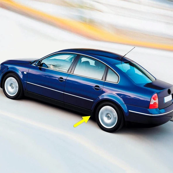 VW Passat B5.5 2001-2005 Sol Marşpiyel Arka Kapağı Plastik 3B0853897A ürün görseli 1