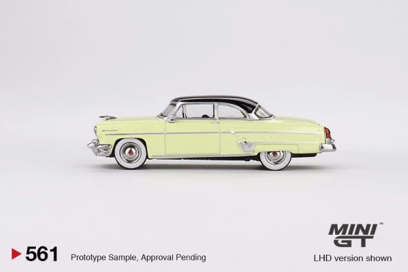 Mini GT Lincoln Capri 1954 Premier Yellow - 561 - Resim 3