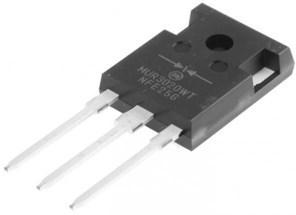 Onsemi MUR3020WTG 200V 30A Redresör 5 Adet ürün görseli 1