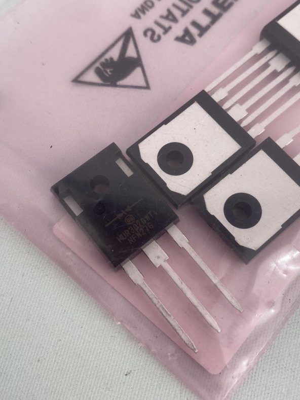 Onsemi MUR3020WTG 200V 30A Redresör 5 Adet - Resim 3