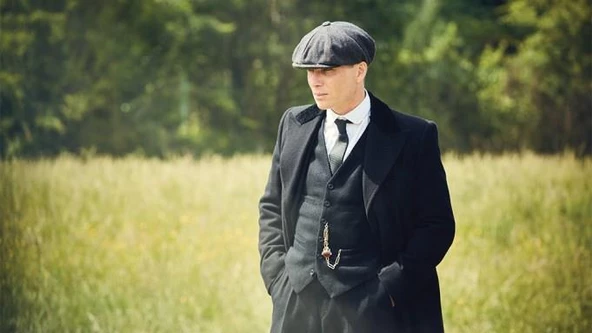 Peaky Blinders Model Sekiz Parçalı Standar Beden Şapka  SİYAH ürün görseli 1