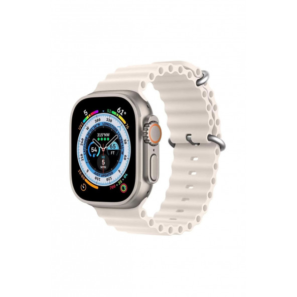 DESİNGSHOP Watch 8 Ultra Adventure Sesli Asistan Nfc Bt Arama Özellikli 46 Mm Ios Android Uyumlu Akıllı Saat ürün görseli 1
