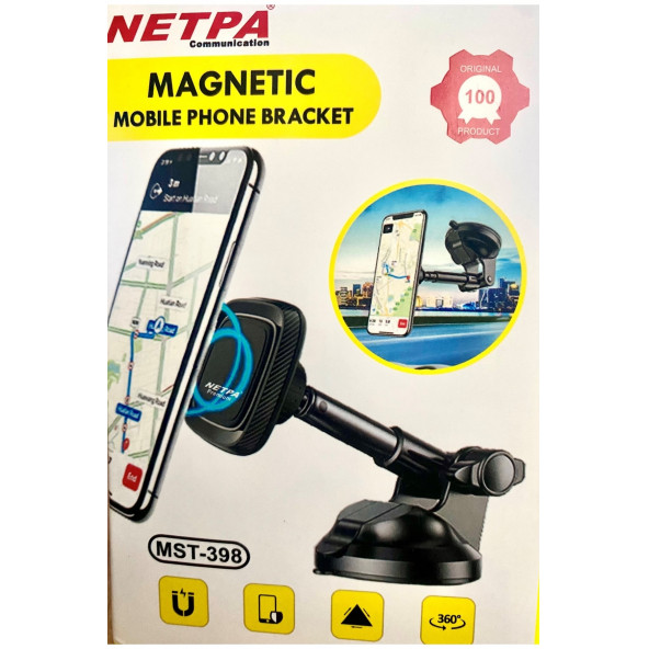 Netpa Manyetik Araç Içi Telefon Tutacağı - Mst398 ürün görseli 1