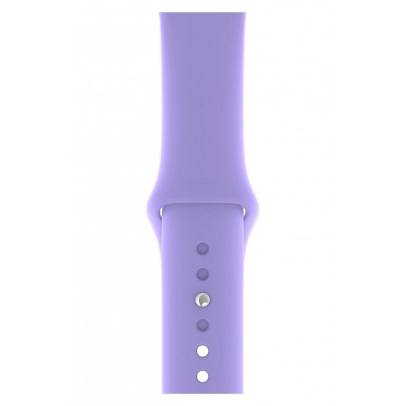 DESİNGSHOP Watch 2 3 4 5 6 7 Se 38 40 41mm A+ Kaliteli Silikon Kordon Lila ürün görseli 1