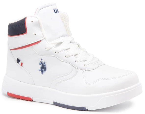 U.S. Polo Assn. 24K Andreı Hı Beyaz Erkek Ayakkabı Ayakkabı Spor ürün görseli 1