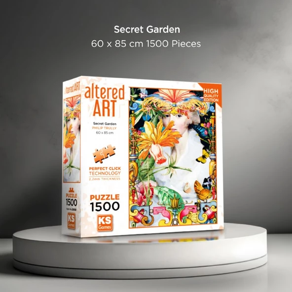 KS Games 1500 Parça Gizli Bahçe Puzzle - Resim 2