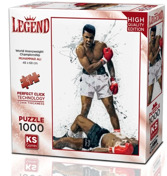 KS Games 1000 Parça Muhammad Ali Puzzle ürün görseli 1