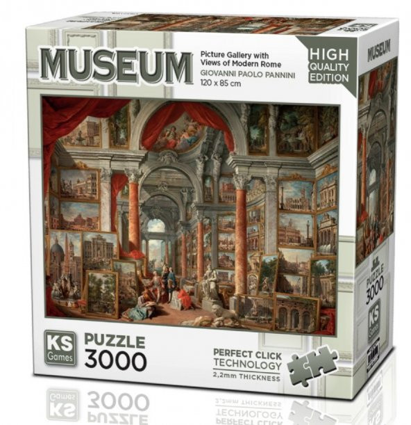 KS Games 3000 Parça Modern Roma Puzzle ürün görseli 1