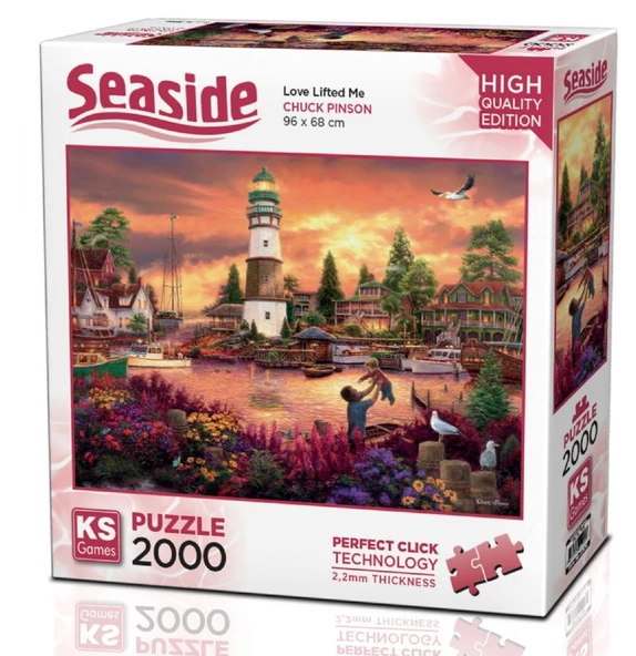 KS Games 2000 Parça Love Lifted Me Puzzle ürün görseli 1