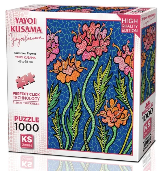 KS Games 1000 Parça Yaz Çiçekleri Puzzle ürün görseli 1