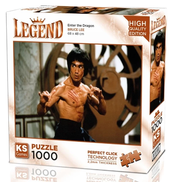 KS Games 1000 Parça Bruce Lee Puzzle ürün görseli 1