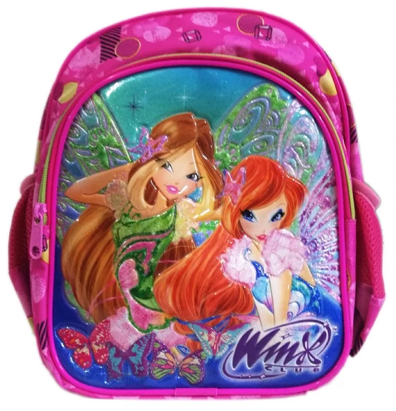 Winx Anaokulu Çantası - İki Bölmeli Kız Çocuk Günlük ve Okul Çantası ürün görseli 1