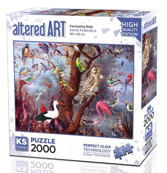 KS Games 2000 Parça  Büyüleyici Kuşlar Puzzle ürün görseli 1