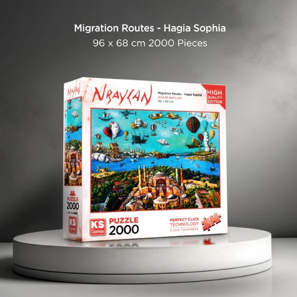 KS Games 2000 Parça Ayasofya Puzzle - Resim 2