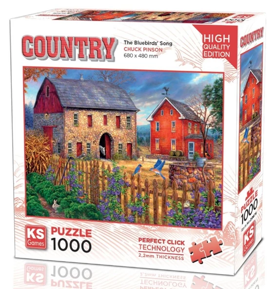 KS Games 1000 Parça Kuş Şarkıları Puzzle ürün görseli 1