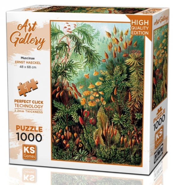 KS Games 1000 Parça Muscinae Puzzle ürün görseli 1