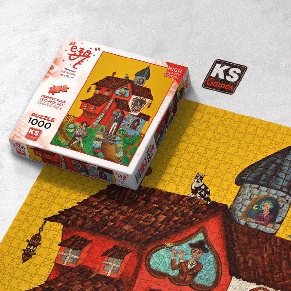 KS Games 1000 Parça Serenat Puzzle - Resim 3