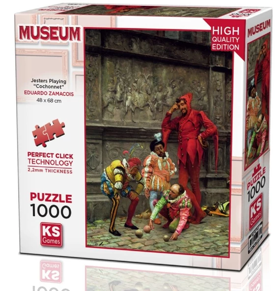 KS Games 1000 Parça Cochonnet Oyuncuları Puzzle ürün görseli 1