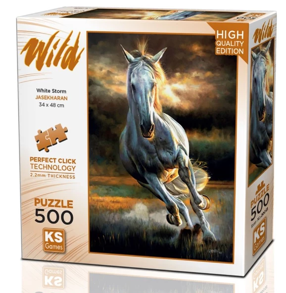KS Games 500 Parça Beyaz Fırtına Puzzle ürün görseli 1